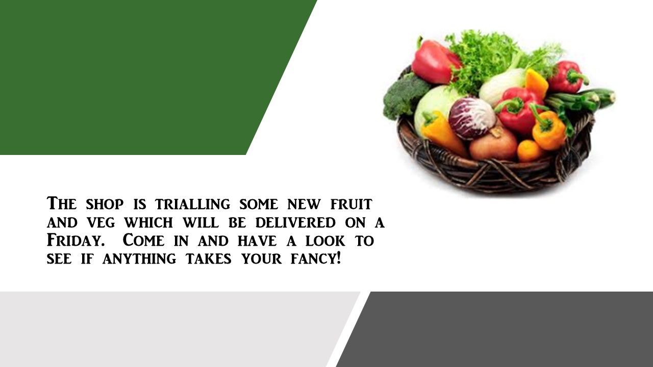 Fruit & Veg Fridays