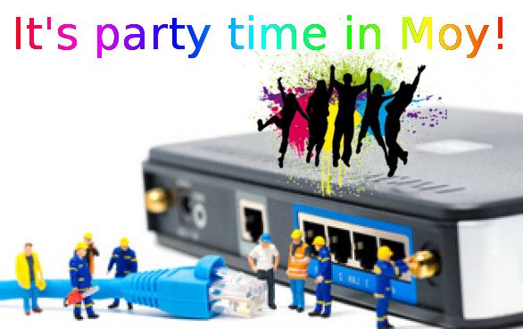 Advice for Moy residents on switching to the new superfast 'fibre to the premises' service