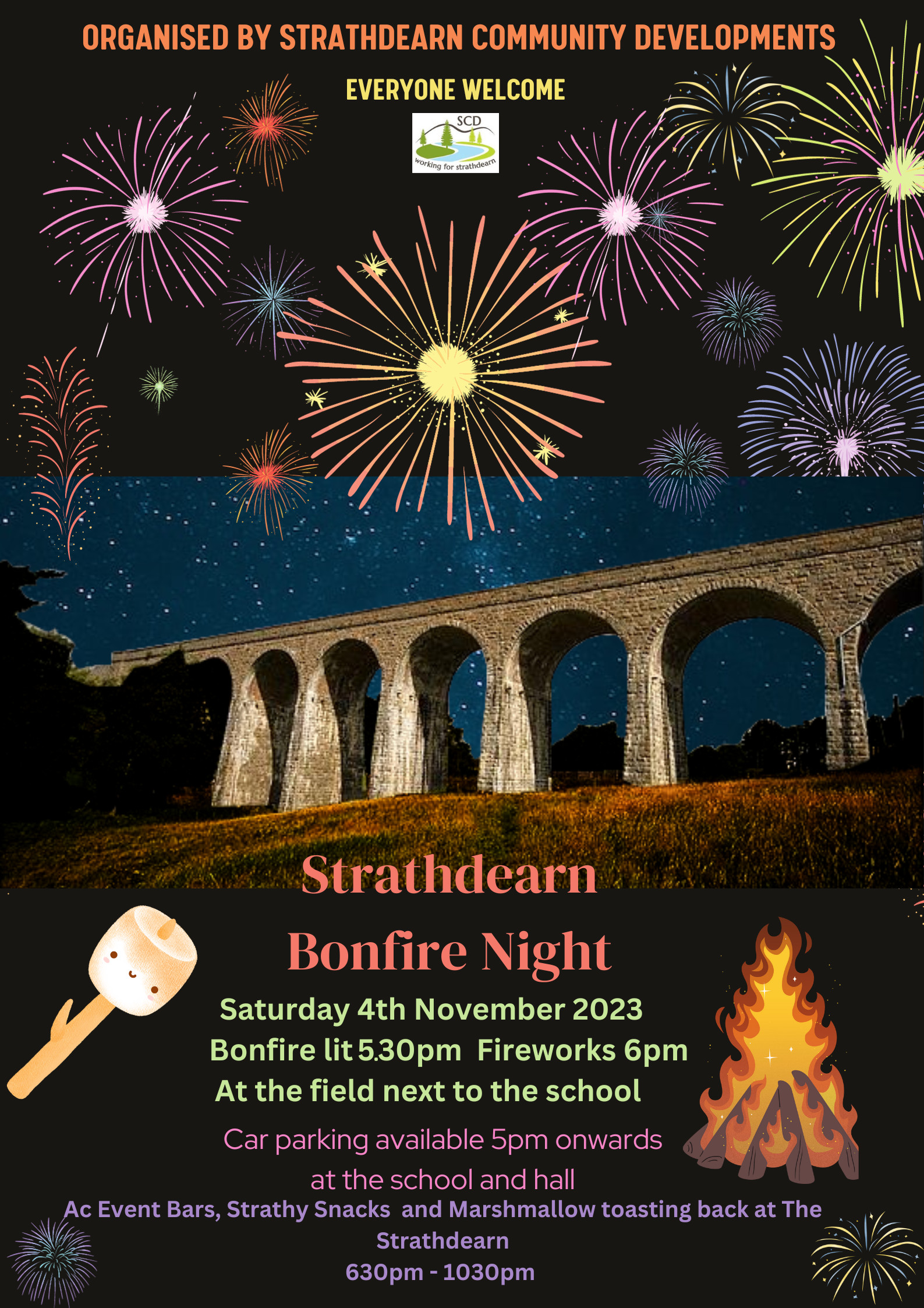 Strathdearn Bonfire Night