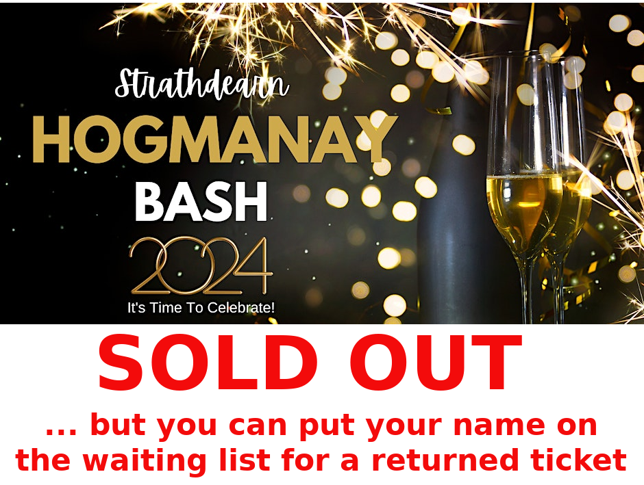 Hogmanay Bash SOLD OUT