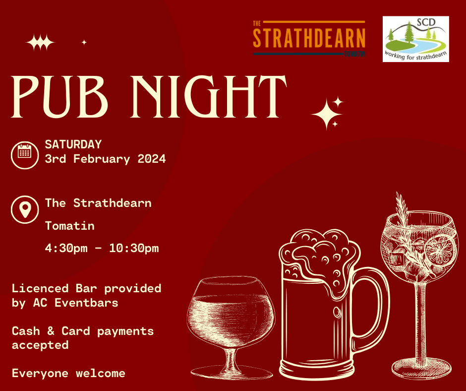 PUB NIGHT at The Strathdearn