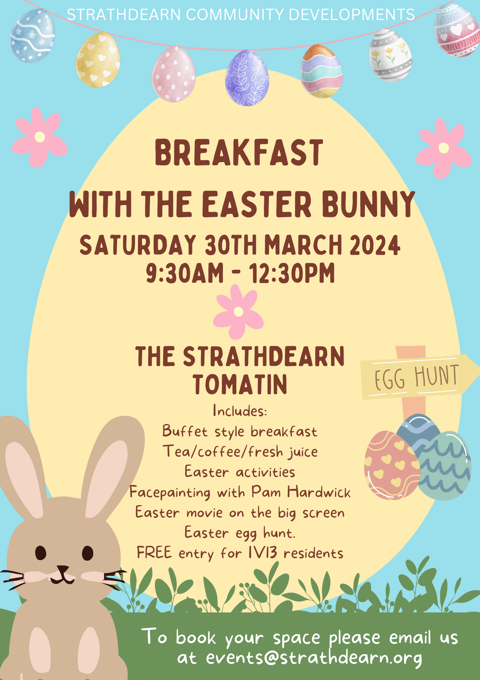 Breakfast with the Easter Bunny