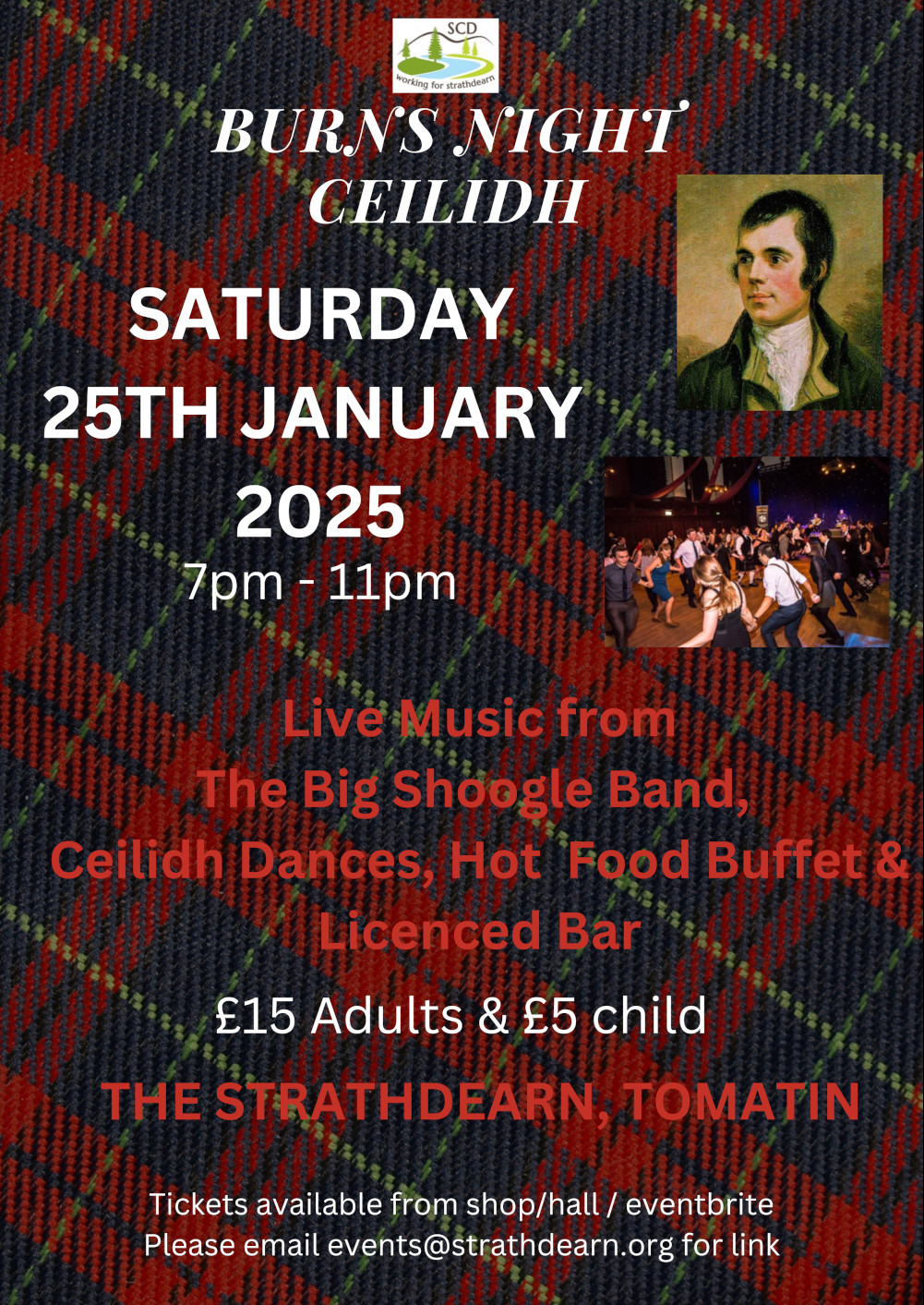 SCD Burns Night Ceilidh