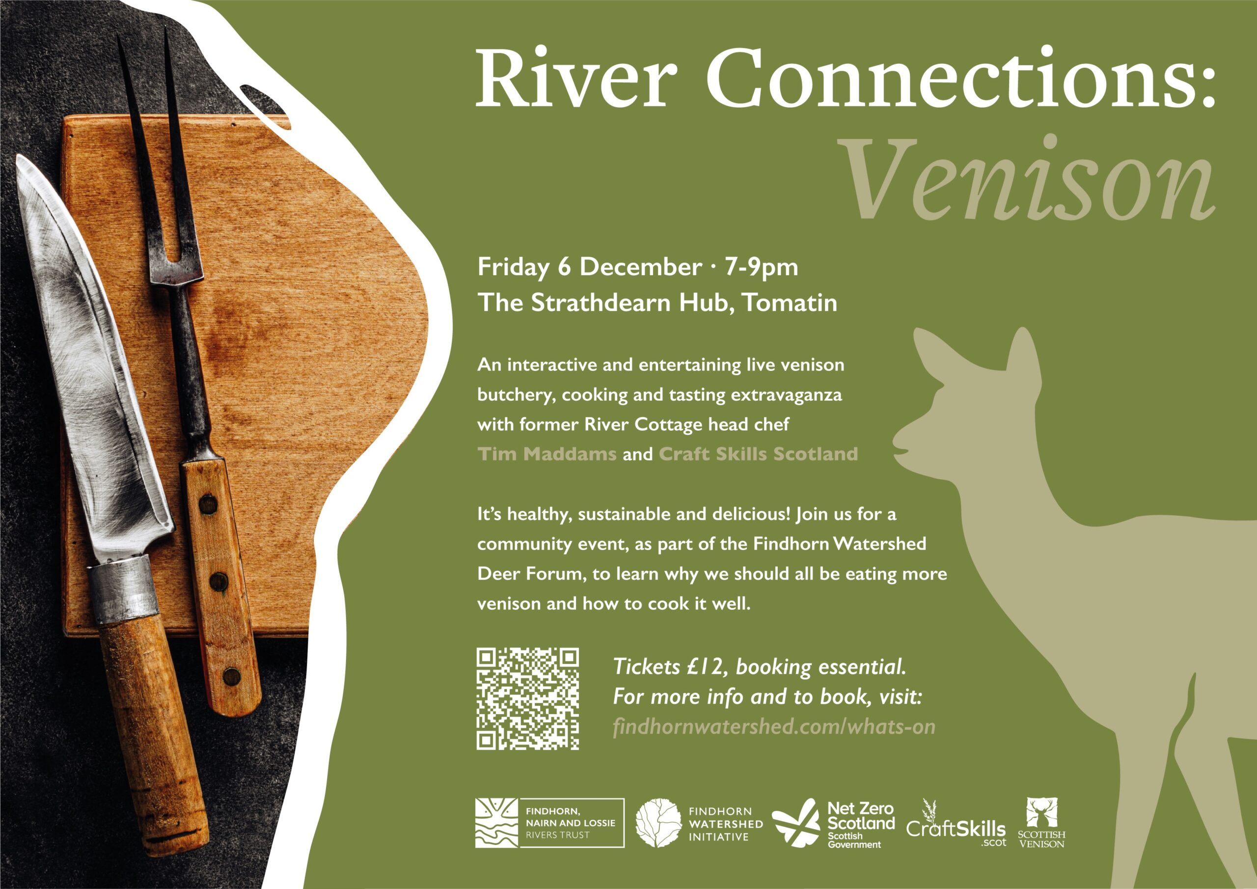 Learn about venison – butchery, cooking and tasting
