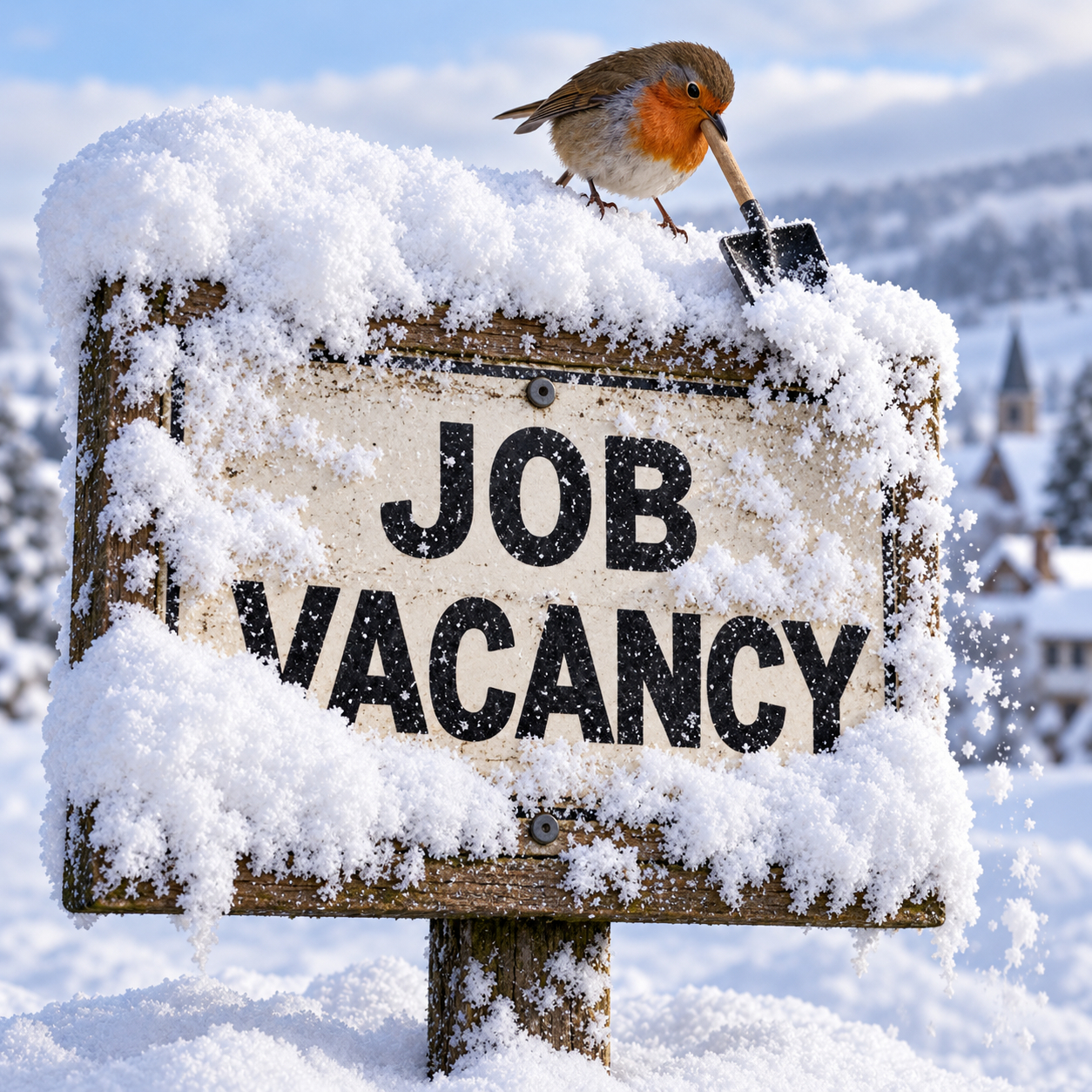 Job vacancy’s no filled!
